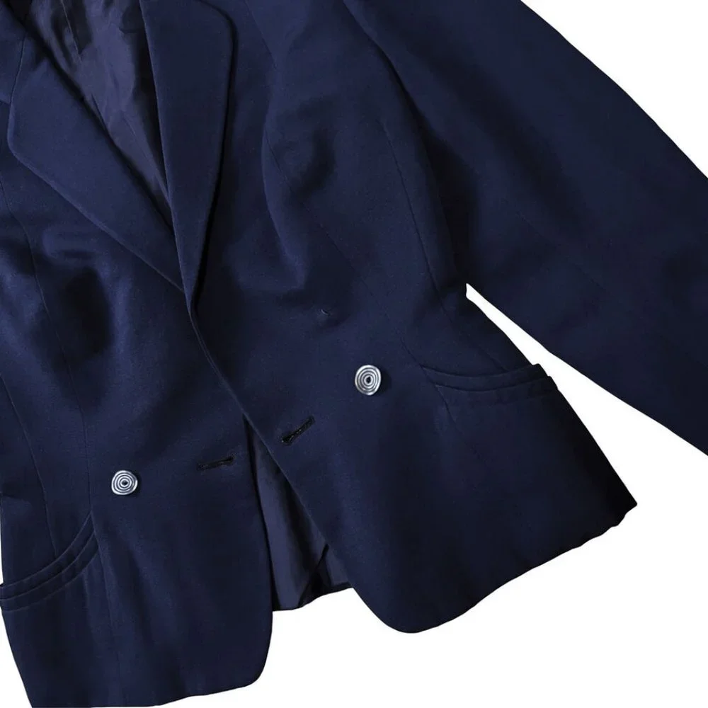 kusoffskys (Sweden) Eased Waist Princess Styline Cloverleaf Blazer (Dior) : S